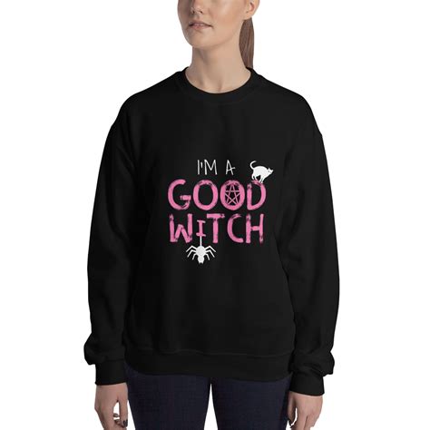 Stay comfy and mystical with our Good Witch sweatshirt